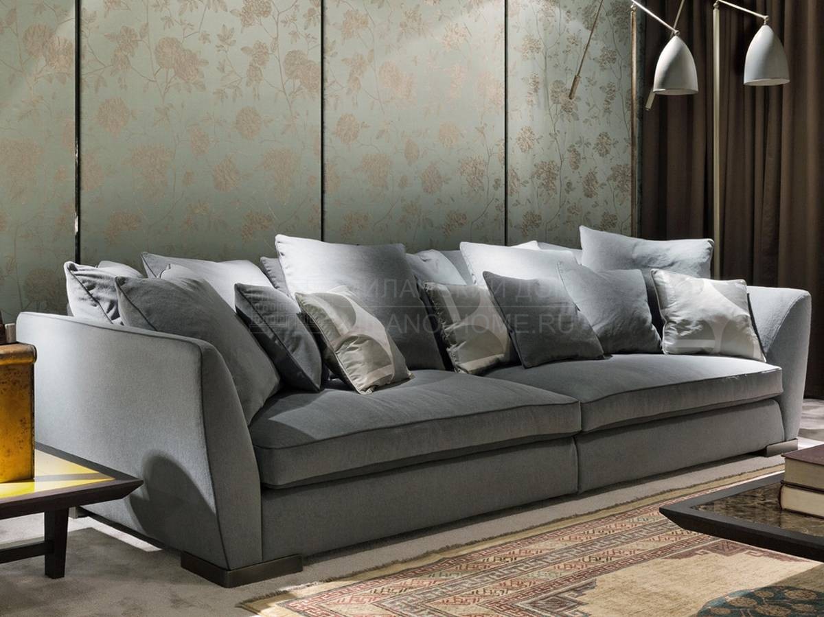 Прямой диван Ginevra/ sofa из Италии фабрики FLEXFORM