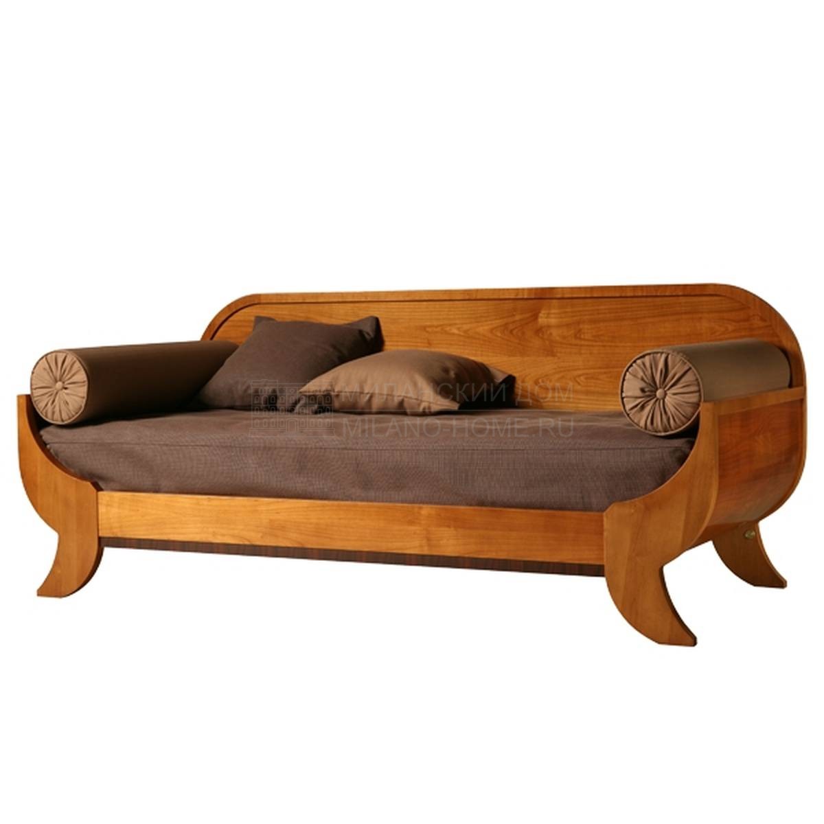 Кровать с деревянным изголовьем Art.2873/Letto Biedermeier из Италии фабрики MORELATO