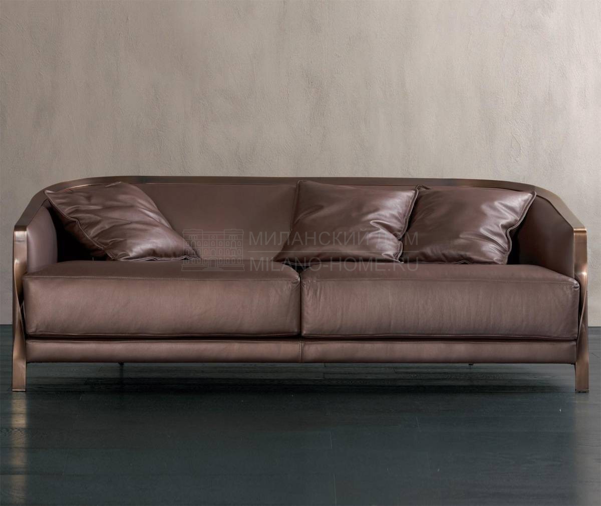 Прямой диван Paris/6080/220B из Италии фабрики RUGIANO