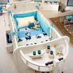 Кроватка для новорожденного Nautical bed 840A / art.540 — фотография 4