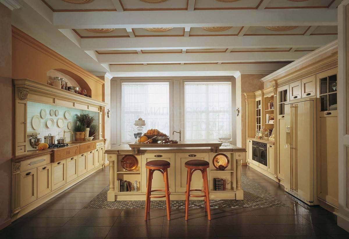 Кухня с островом Opera из Италии фабрики ASTER Cucine