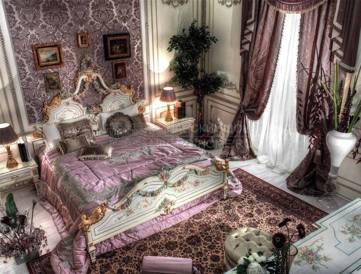 Двуспальная кровать IT 3301 Desenzano/bed из Италии фабрики ASNAGHI INTERIORS Двуспальная кровать IT 3301 Desenzano/bed из Италии фабрики ASNAGHI INTERIORS