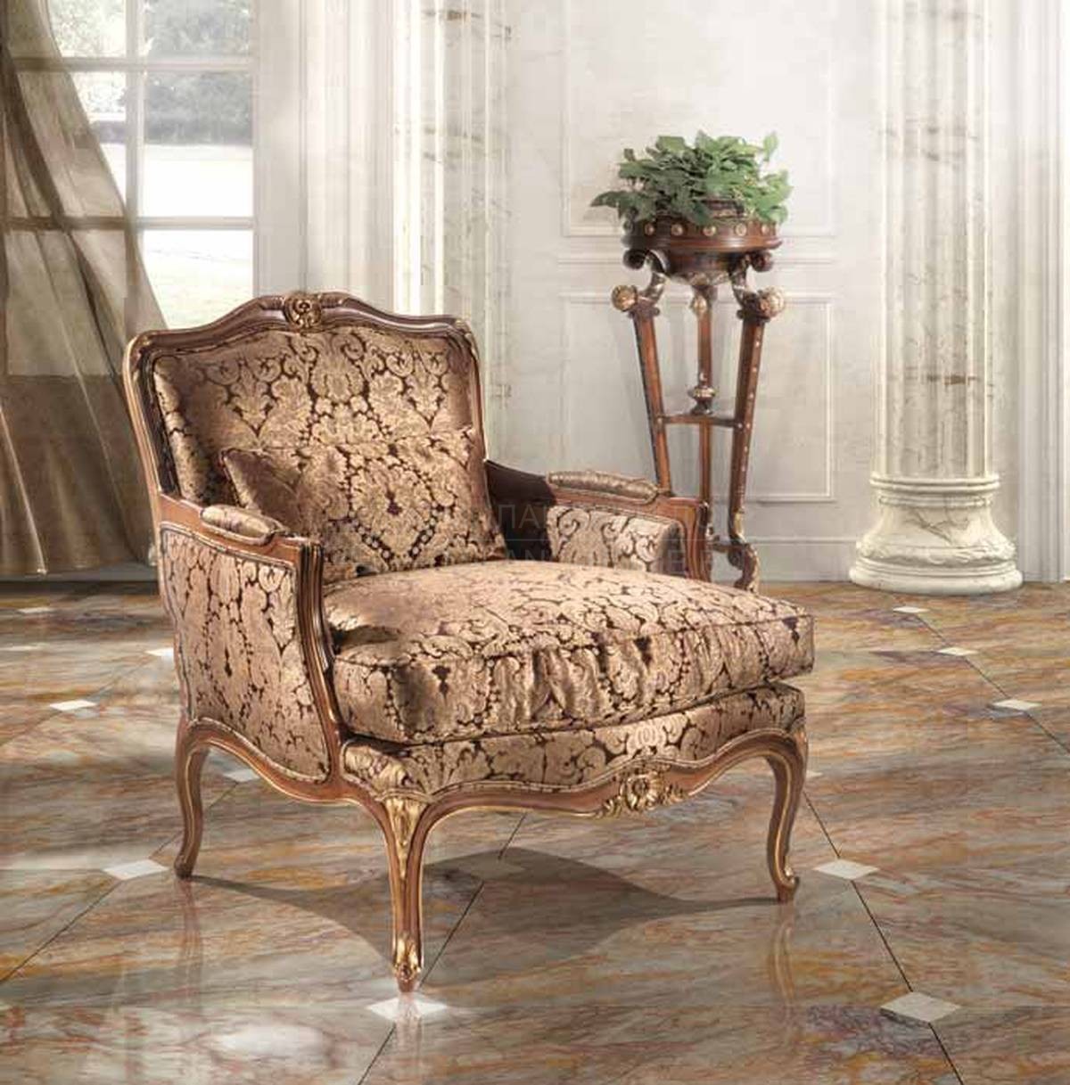 Кресло 2150/armchair из Италии фабрики ANGELO CAPPELLINI 