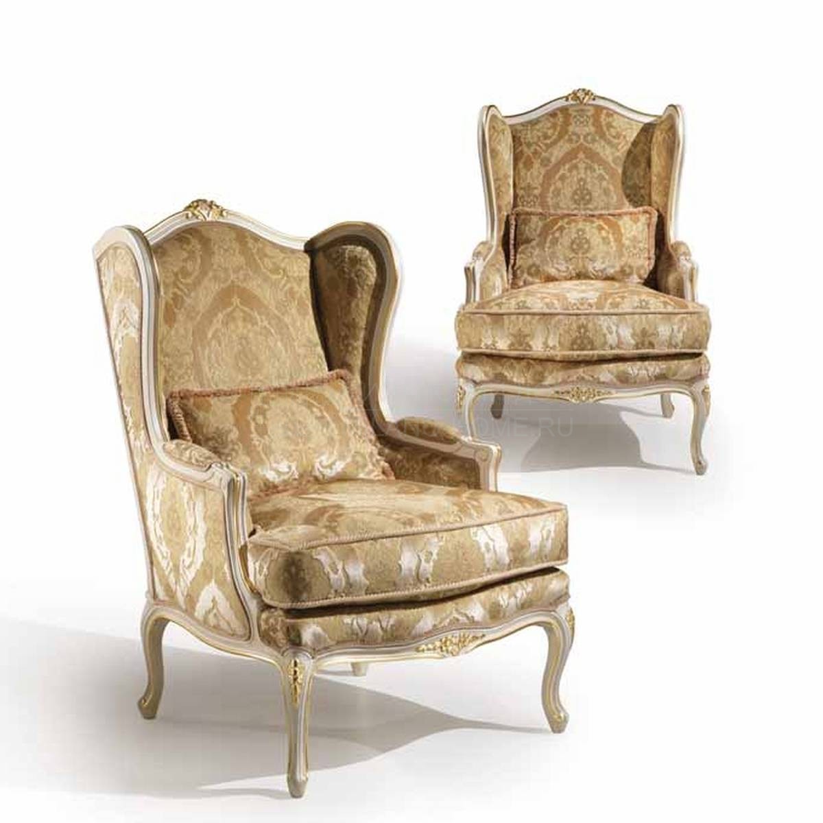 Каминное кресло 593/armchair из Италии фабрики ANGELO CAPPELLINI 