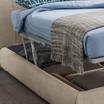 Кровать с мягким изголовьем Cuff bed — фотография 2