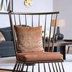 Круглое кресло Windsor armchair bronze — фотография 4