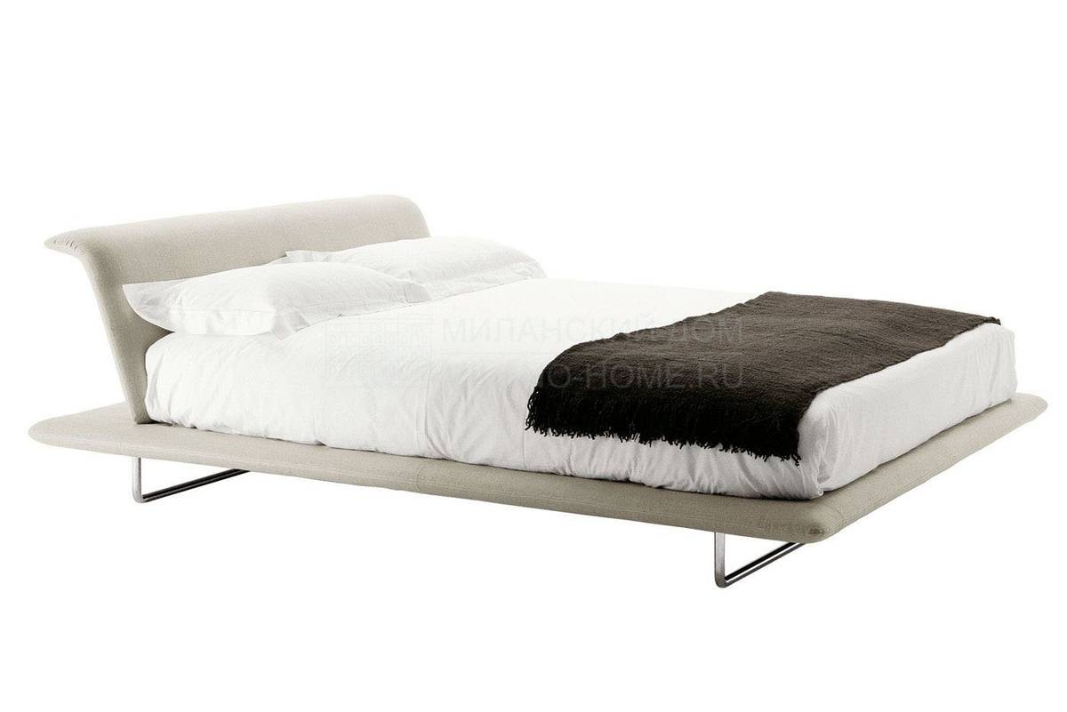 Кровать с мягким изголовьем Siena LSI176W, LSI216, LSI196 из Италии фабрики B&B MAXALTO