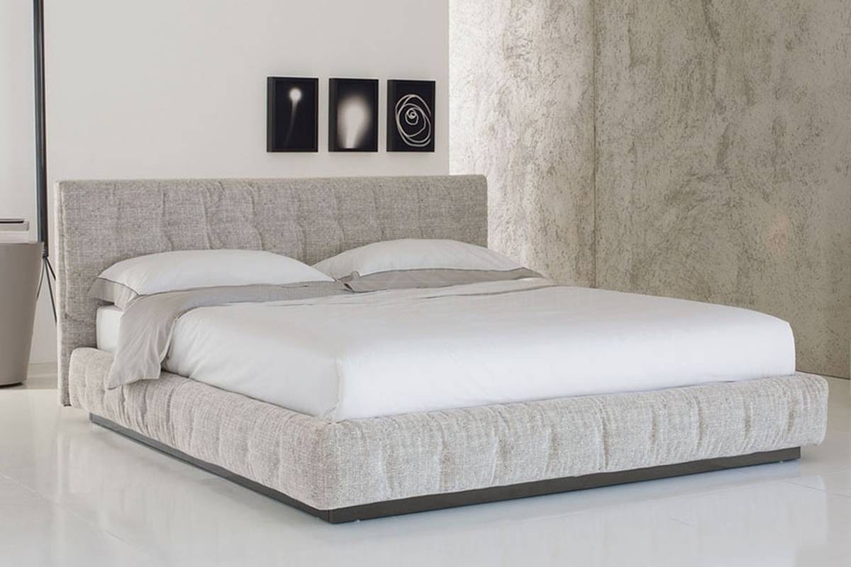 Кровать с мягким изголовьем Pinch LG2P LG9P LGKP из Италии фабрики FLOU
