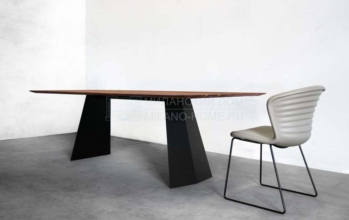 Обеденный стол Steel table из Италии фабрики TONON Обеденный стол Steel table из Италии фабрики TONON