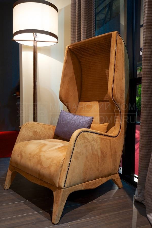 Каминное кресло Art. 5567 POLTRONA CON CAPOTTA из Италии фабрики MEDEA (Life style)