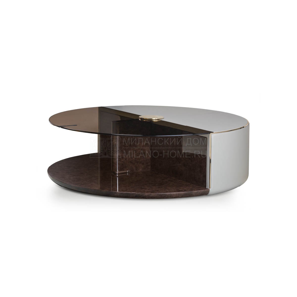 Кофейный столик Eclipse round coffee table из Италии фабрики TURRI