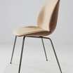 Стул Beetle dining chair 3D veneer front upholstered — фотография 6