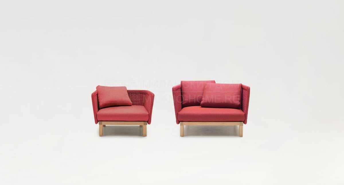 Кресло Sabi/armchair-out из Италии фабрики PAOLA LENTI