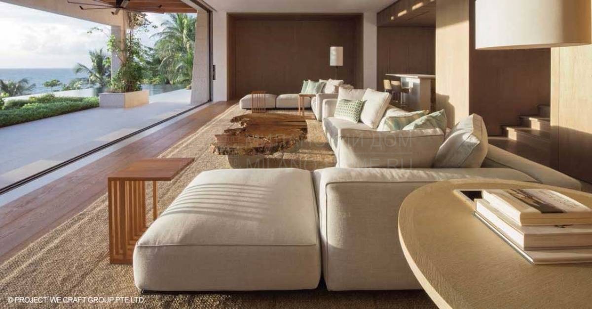 Угловой диван  Grandemare modular sofa из Италии фабрики FLEXFORM