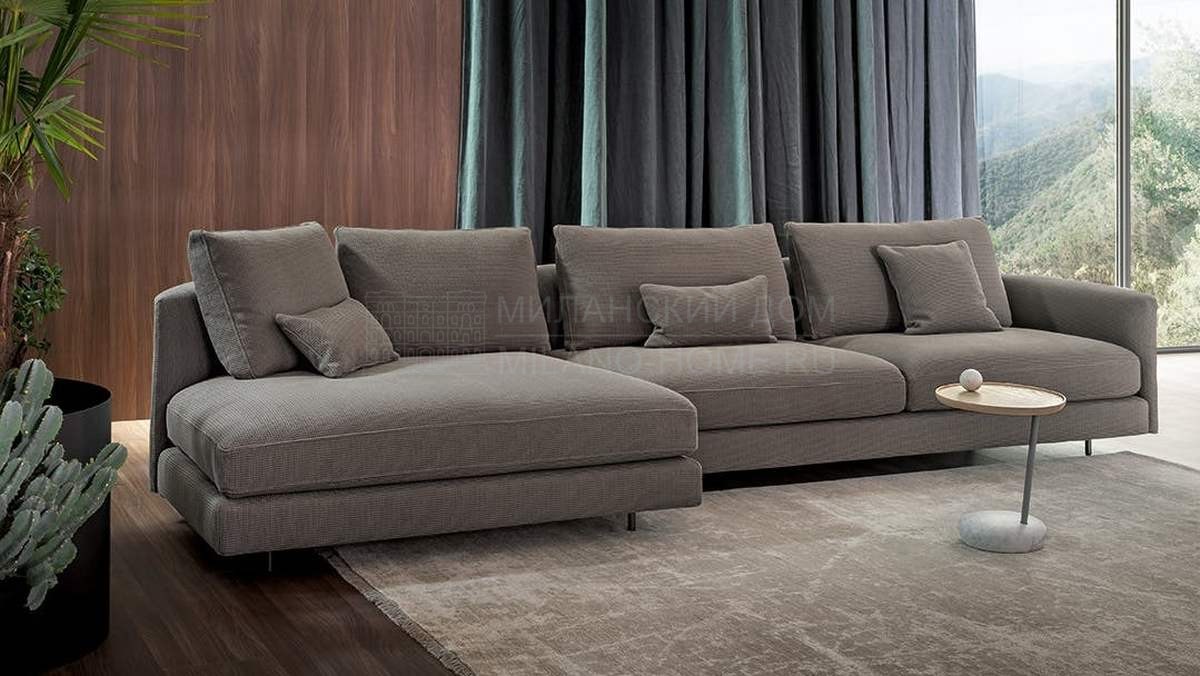 Прямой диван Only you modular sofa из Италии фабрики BONALDO