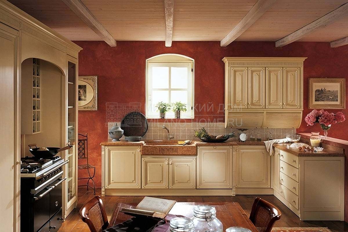 Кухня из массива Fiocco di seta Tinta 46 из Италии фабрики BAMAX Кухня из массива Fiocco di seta Tinta 46 из Италии фабрики BAMAX