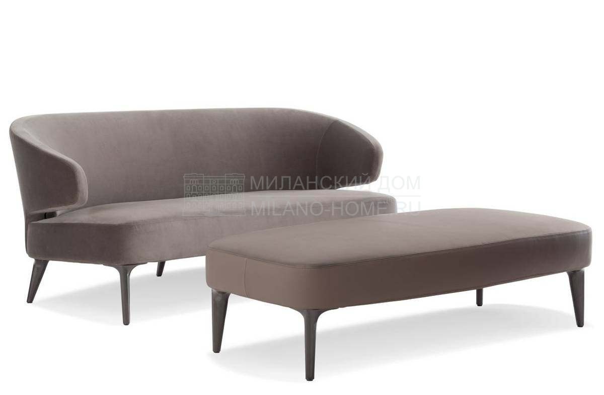 Прямой диван Aston sofa из Италии фабрики MINOTTI