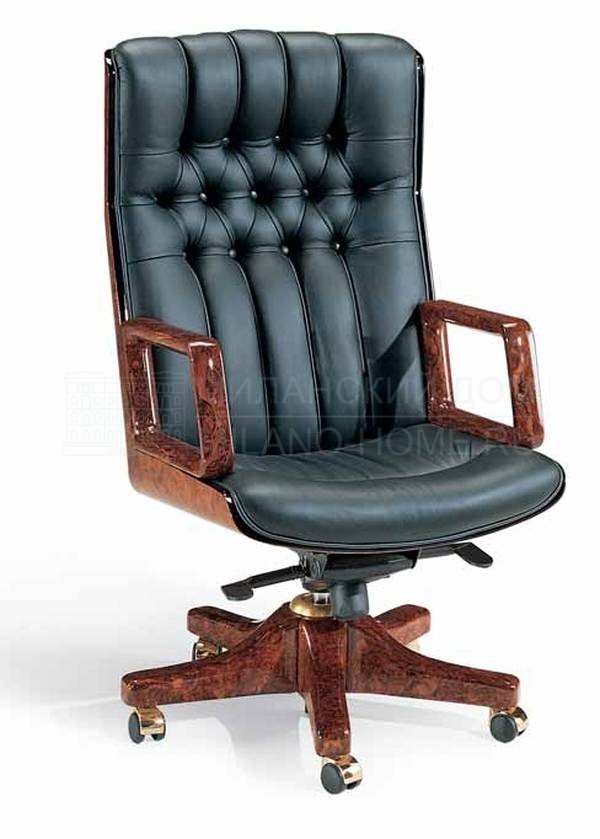 Кожаное кресло Olimpus / USE2722 из Италии фабрики ELLEDUE