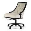 Кожаное кресло Megeve office chair / art.60-0257