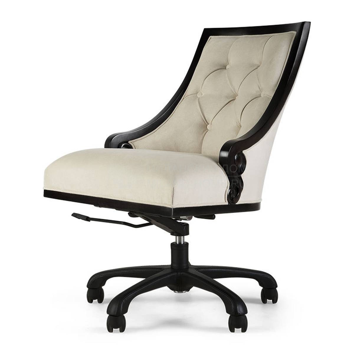 Кожаное кресло Megeve office chair  из США фабрики CHRISTOPHER GUY
