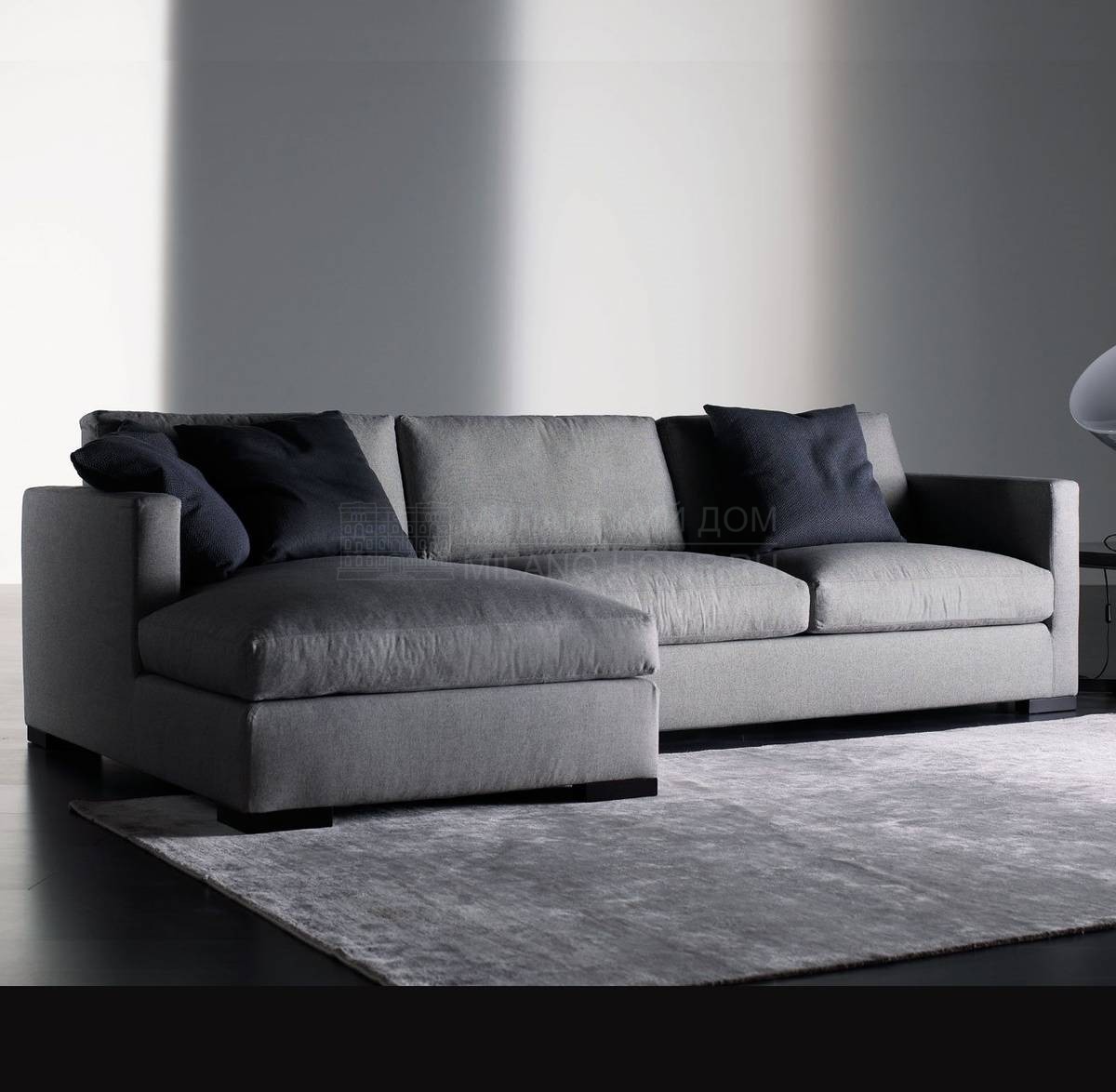 Модульный диван Belmon из Италии фабрики MERIDIANI