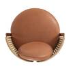 Кожаное кресло Thea leather armchair — фотография 7